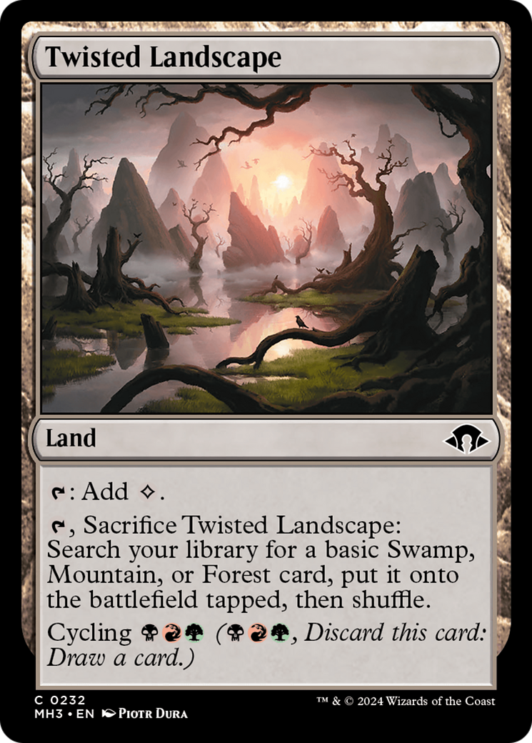 Twisted Landscape [Modern Horizons 3] | Silver Goblin