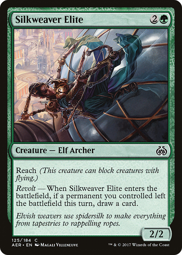 Silkweaver Elite [Aether Revolt] | Silver Goblin