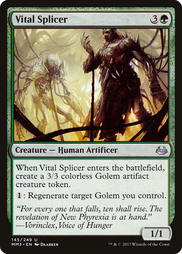 Vital Splicer [Modern Masters 2017] | Silver Goblin