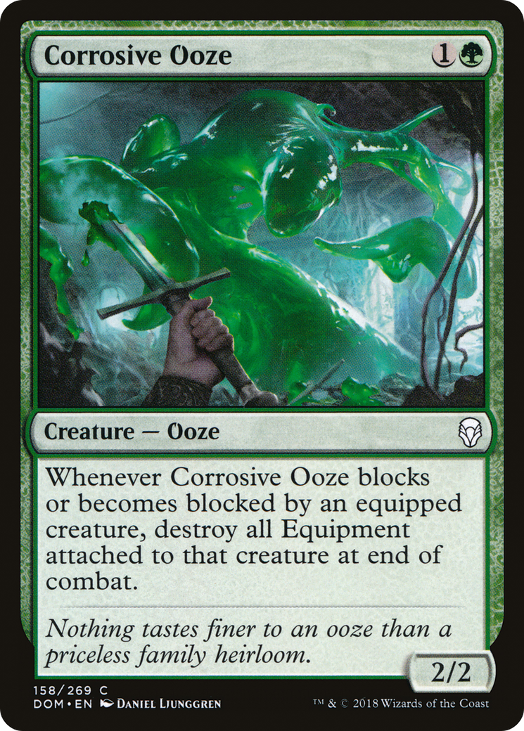 Corrosive Ooze [Dominaria] | Silver Goblin