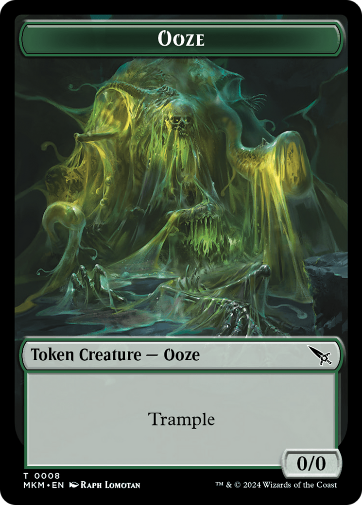 Ooze Token [Murders at Karlov Manor Tokens] | Silver Goblin