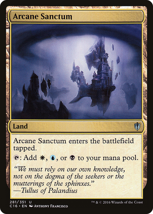 Arcane Sanctum [Commander 2016]