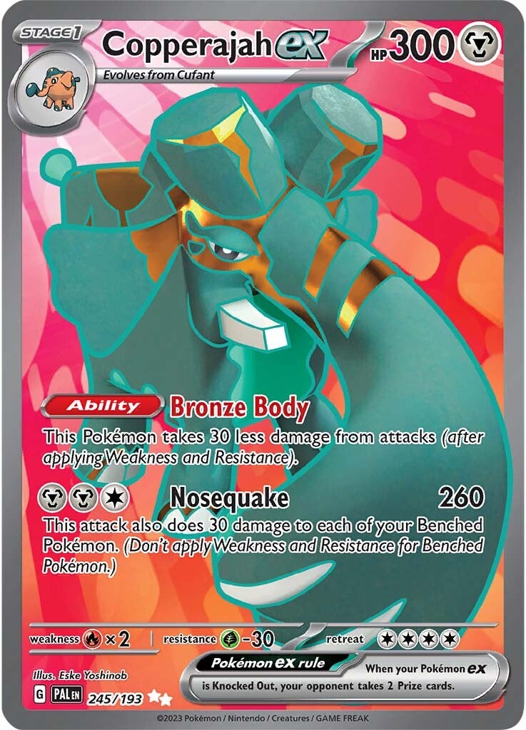 Copperajah ex (245/193) [Scarlet & Violet: Paldea Evolved] | Silver Goblin