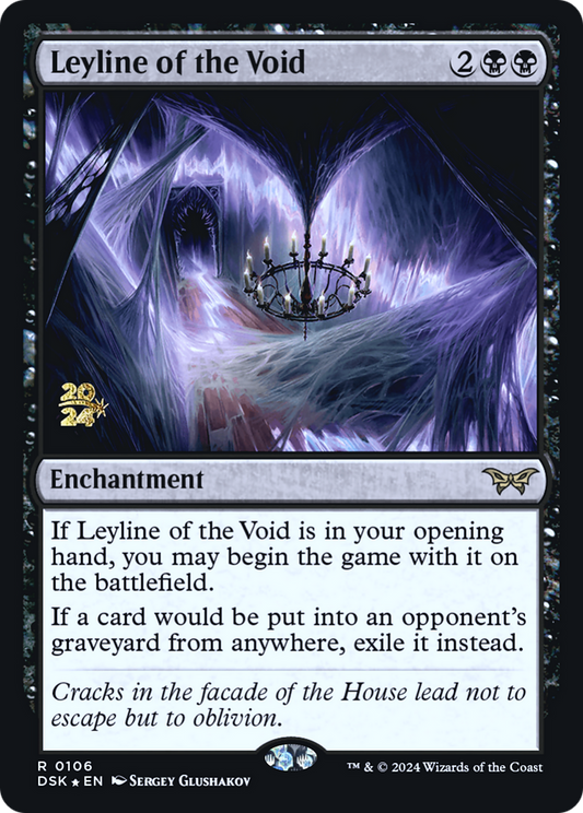 Leyline of the Void (0106) [Duskmourn: House of Horror Prerelease Promos]