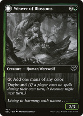 Weaver of Blossoms // Blossom-Clad Werewolf [Innistrad: Double Feature] | Silver Goblin