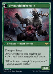 Ulvenwald Oddity // Ulvenwald Behemoth [Innistrad: Crimson Vow] | Silver Goblin