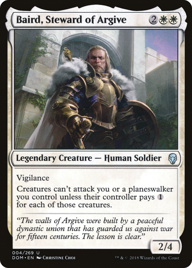 Baird, Steward of Argive [Dominaria] | Silver Goblin