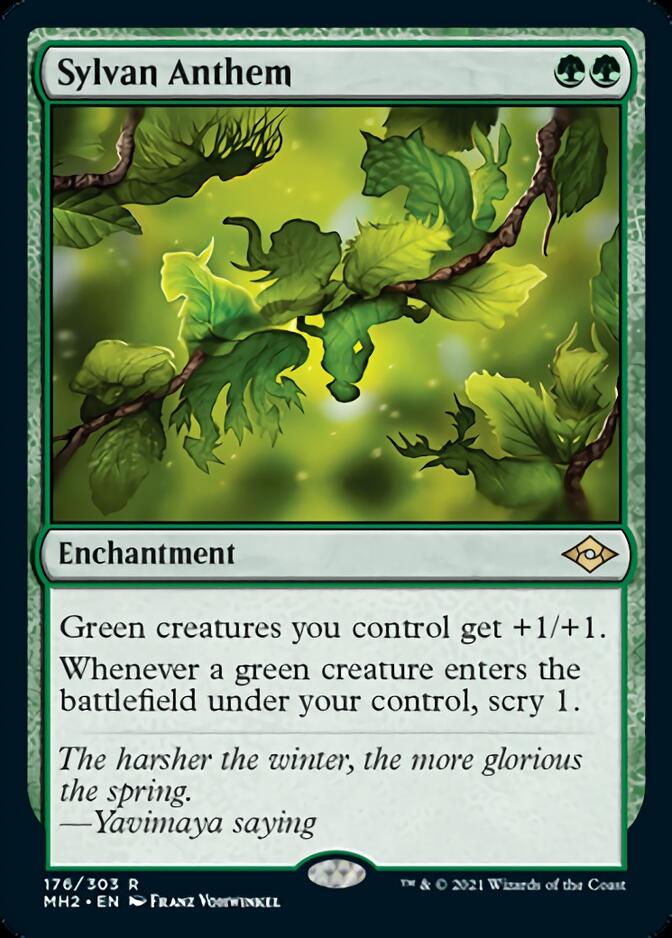 Sylvan Anthem [Modern Horizons 2] | Silver Goblin