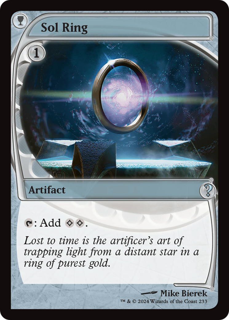 Sol Ring (Future Sight) [Mystery Booster 2] Foil
