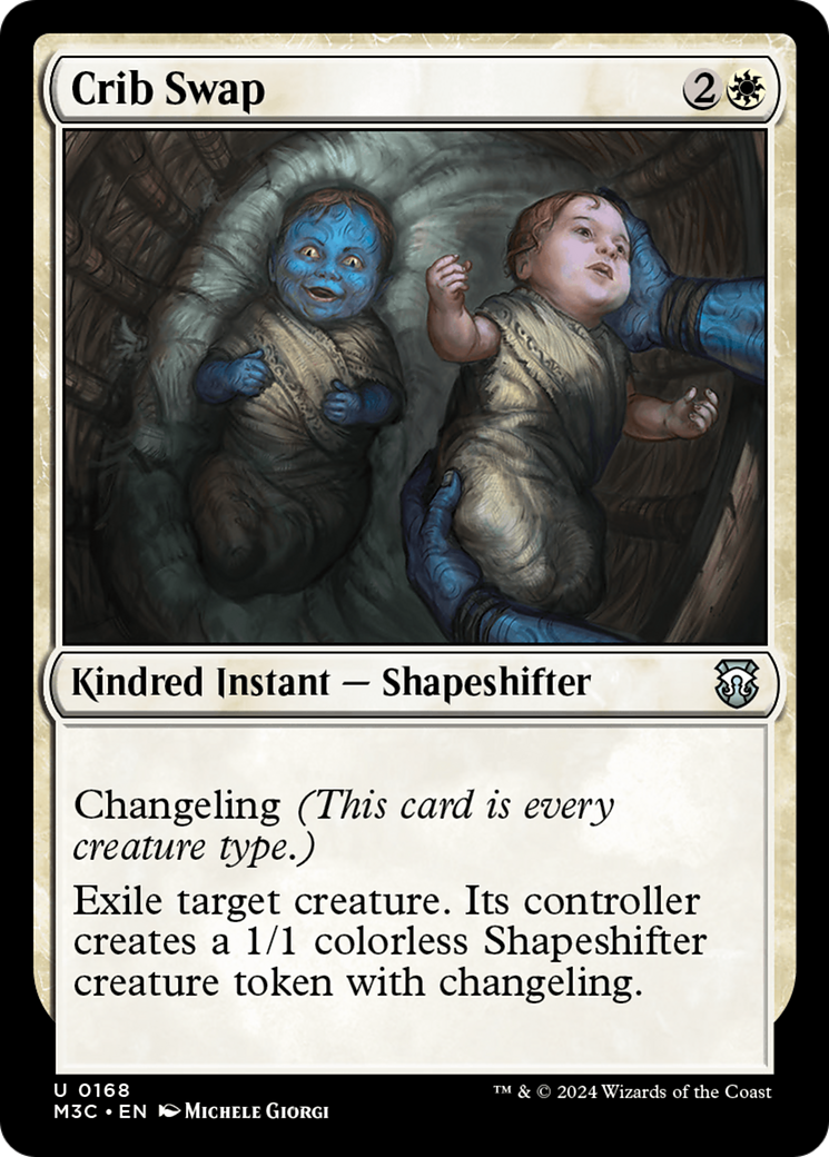 Crib Swap (Ripple Foil) [Modern Horizons 3 Commander] | Silver Goblin