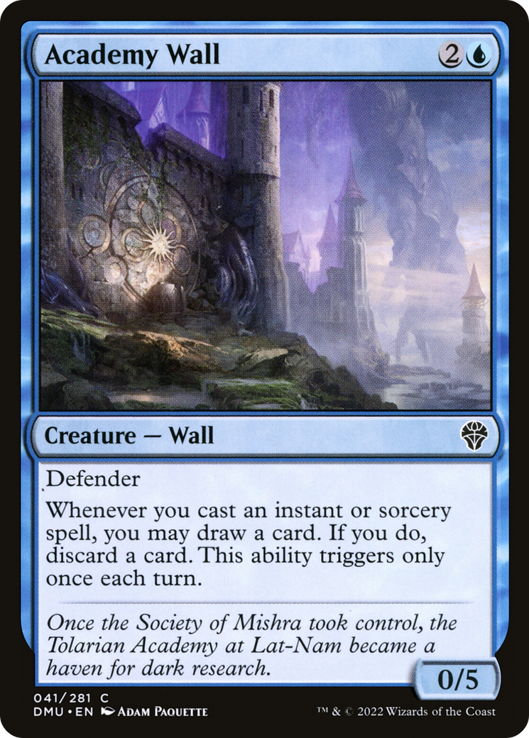 Academy Wall [Dominaria United] | Silver Goblin