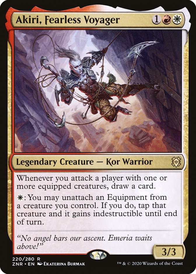 Akiri, Fearless Voyager [Zendikar Rising] | Silver Goblin