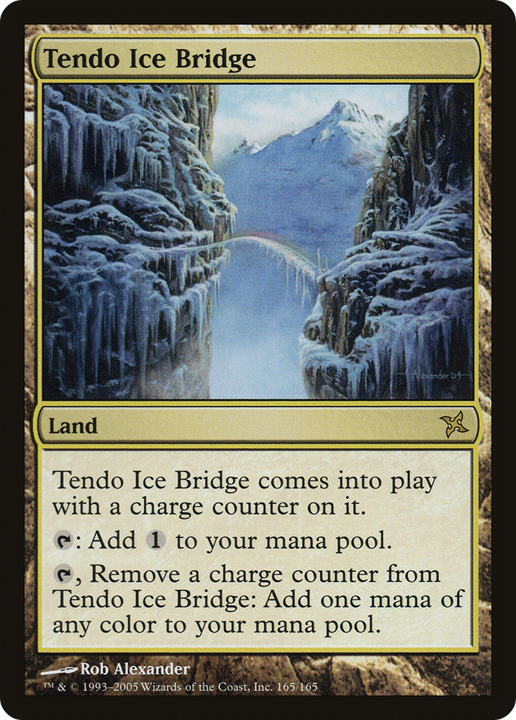 Tendo Ice Bridge [Betrayers of Kamigawa] | Silver Goblin