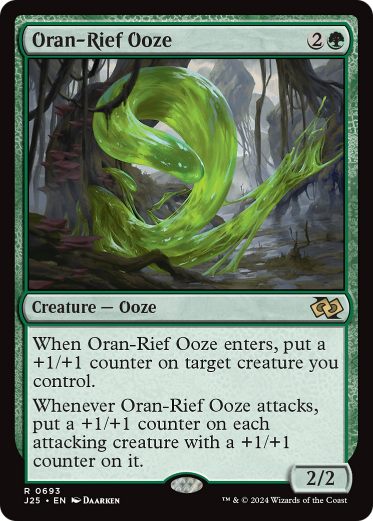 Oran-Rief Ooze [Foundations Jumpstart] | Silver Goblin