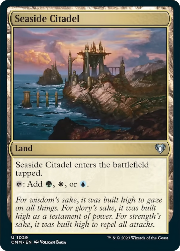 Seaside Citadel [Commander Masters] | Silver Goblin