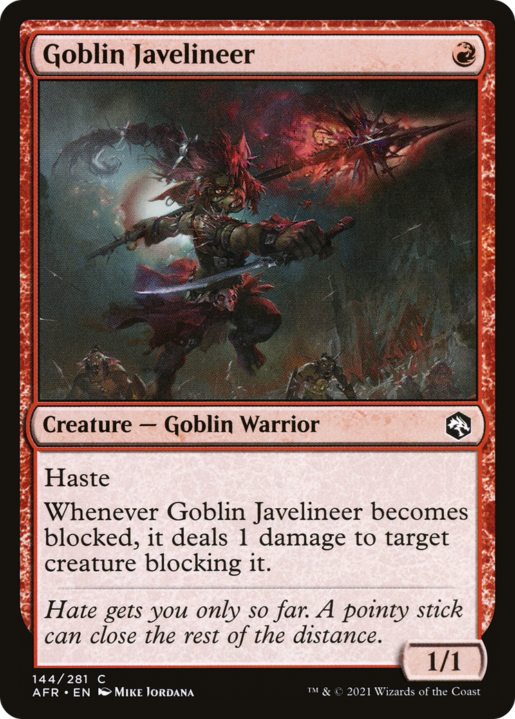 Goblin Javelineer [Dungeons & Dragons: Adventures in the Forgotten Realms] | Silver Goblin