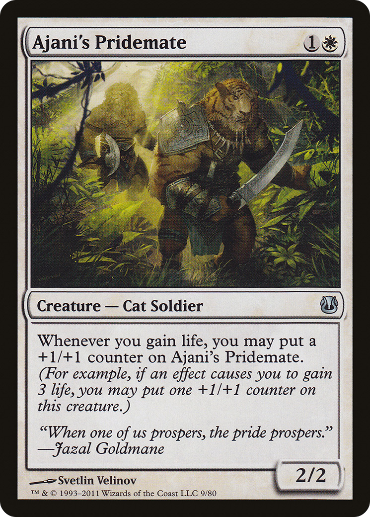 Ajani's Pridemate [Duel Decks: Ajani vs. Nicol Bolas] | Silver Goblin