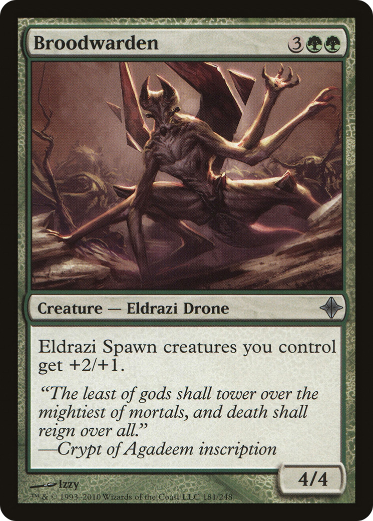 Broodwarden [Rise of the Eldrazi] Foil