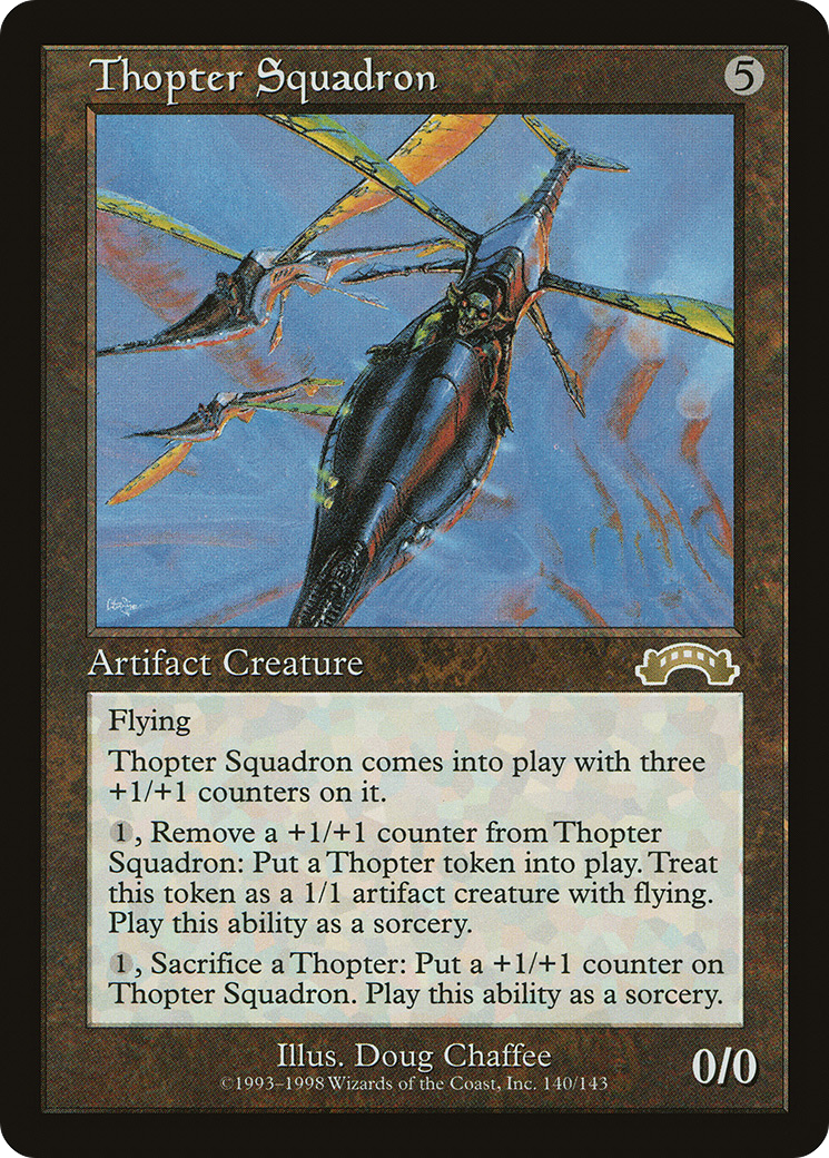 Thopter Squadron [Exodus] | Silver Goblin