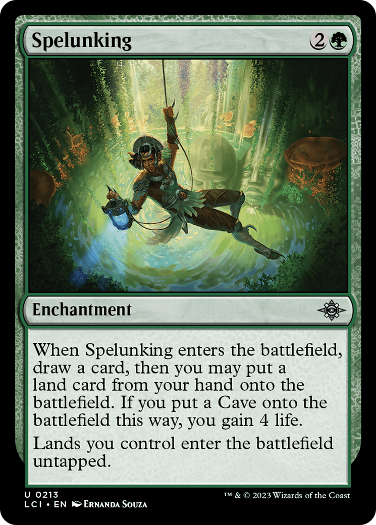 Spelunking [The Lost Caverns of Ixalan] Foil