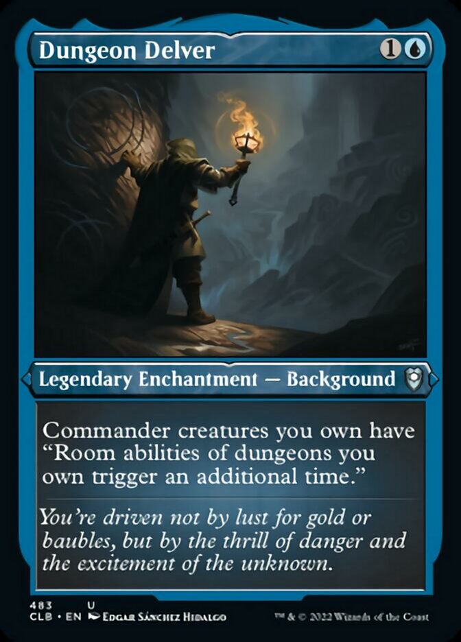 Dungeon Delver (Foil Etched) [Commander Legends: Battle for Baldur's Gate] | Silver Goblin