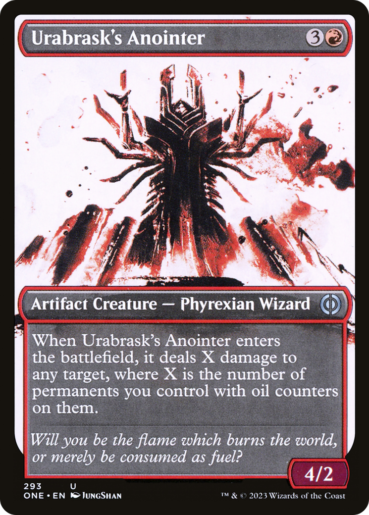 Urabrask's Anointer (Showcase Ichor) [Phyrexia: All Will Be One] | Silver Goblin