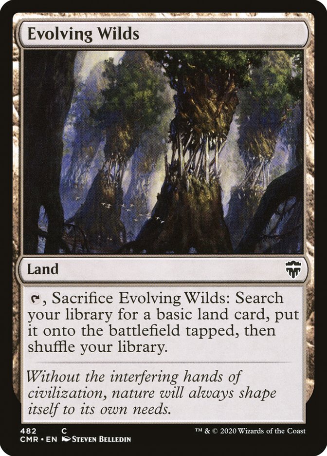 Evolving Wilds [Commander Legends] | Silver Goblin