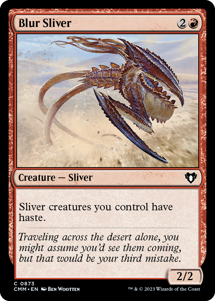 Blur Sliver [Commander Masters] | Silver Goblin