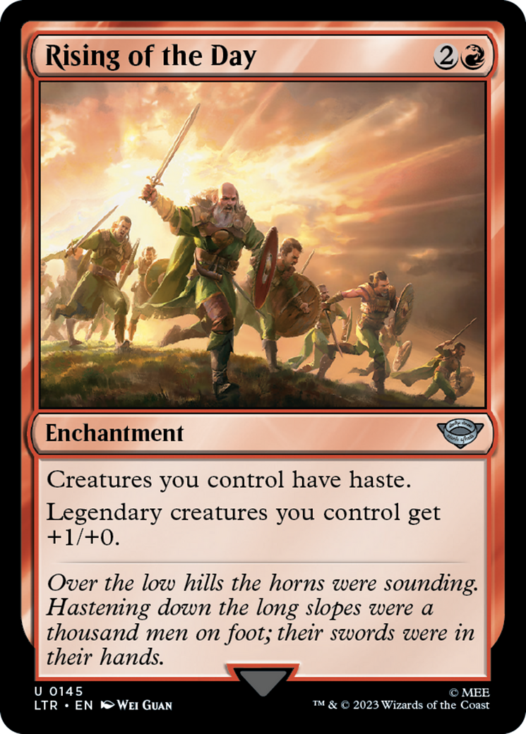 Rising of the Day [The Lord of the Rings: Tales of Middle-Earth] Foil