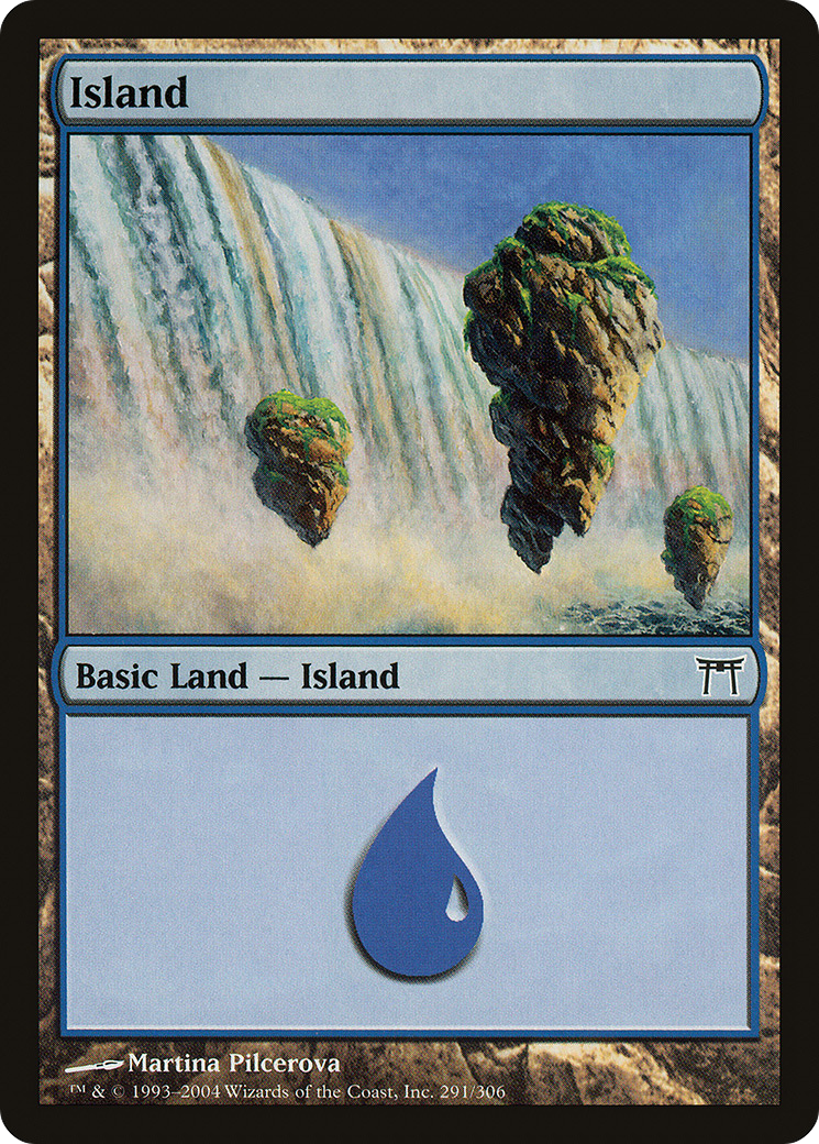 Island (291) [Champions of Kamigawa] | Silver Goblin