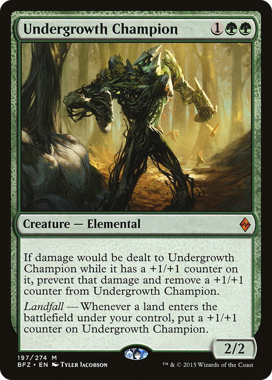 Undergrowth Champion [Battle for Zendikar]