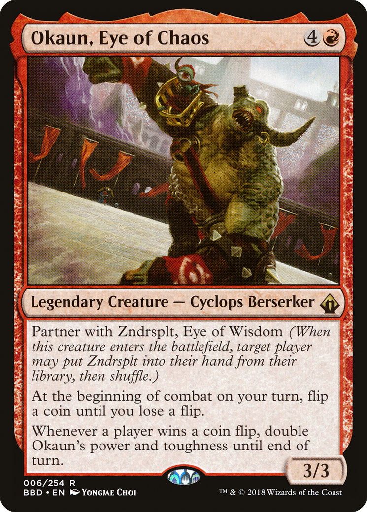 Okaun, Eye of Chaos [Battlebond] | Silver Goblin