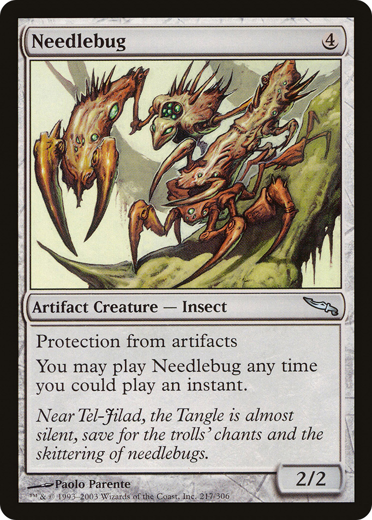 Needlebug [Mirrodin] | Silver Goblin