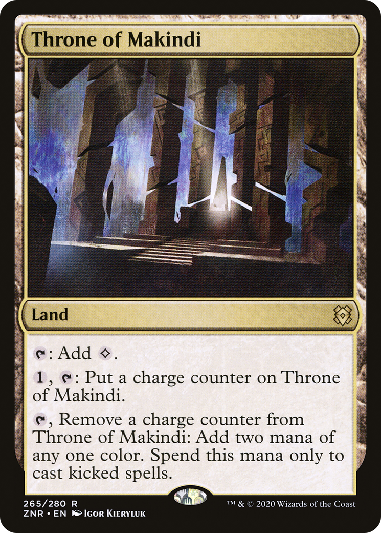 Throne of Makindi [Zendikar Rising] | Silver Goblin