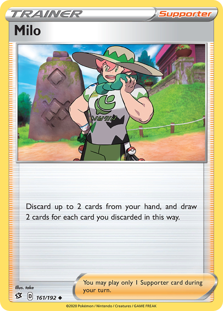 Milo (161/192) [Sword & Shield: Rebel Clash] | Silver Goblin