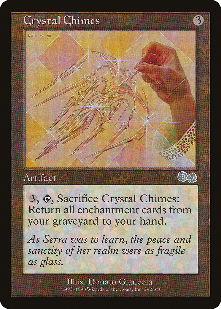 Crystal Chimes [Urza's Saga] | Silver Goblin