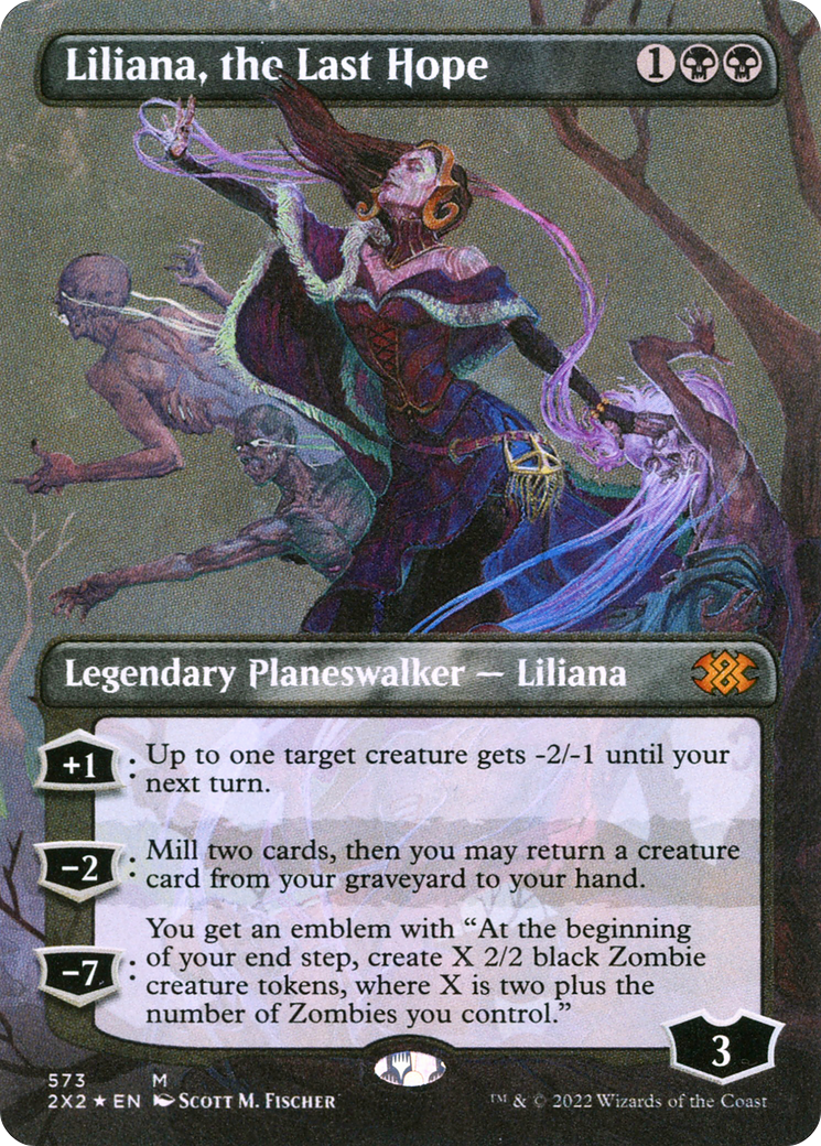 Liliana, the Last Hope (Textured Foil) [Double Masters 2022] | Silver Goblin