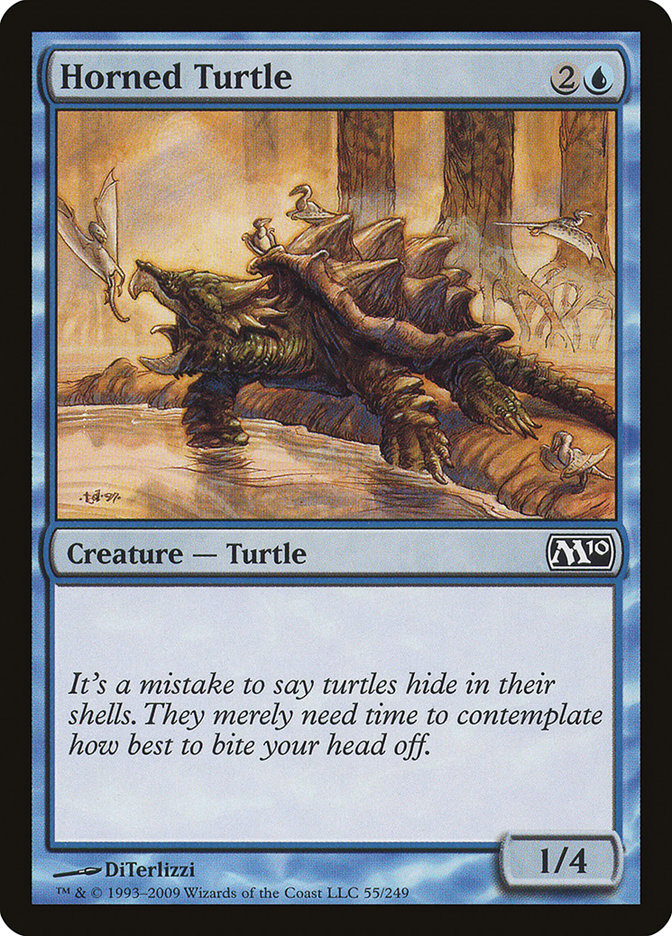 Horned Turtle [Magic 2010] | Silver Goblin