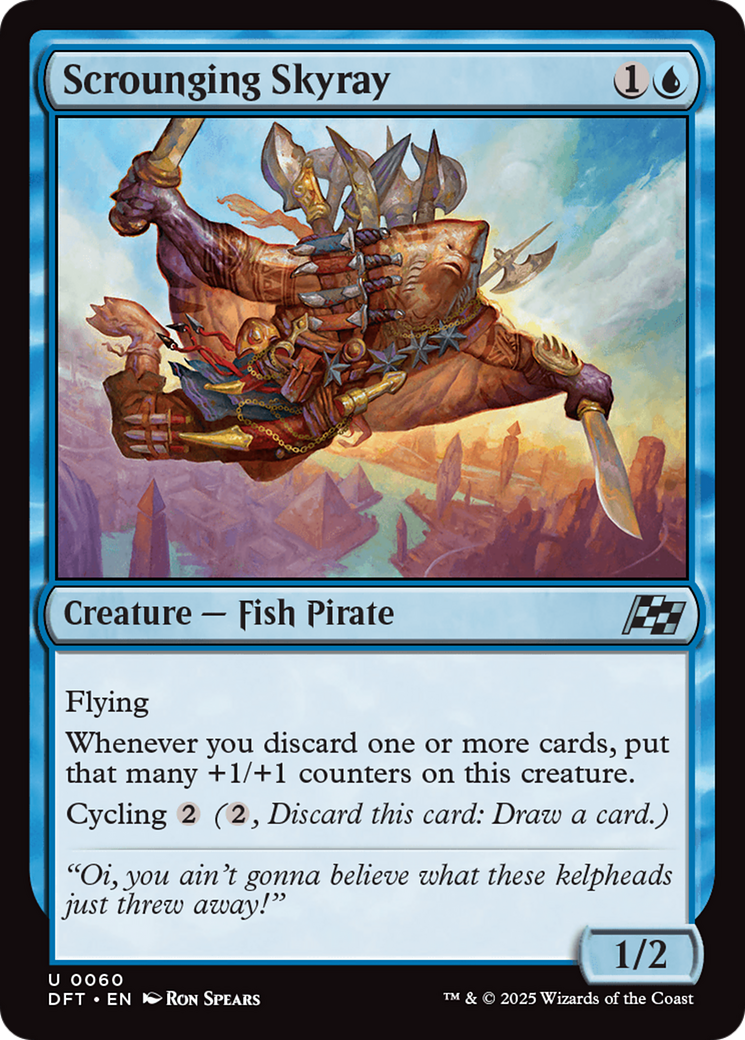 Scrounging Skyray (060) - Aetherdrift