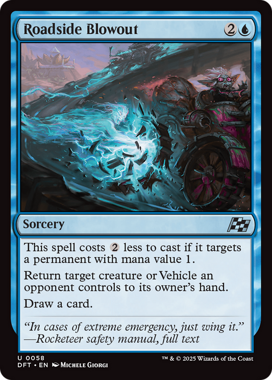 Roadside Blowout Foil (058) - Aetherdrift