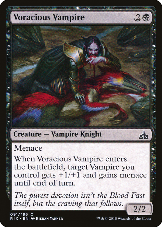 Voracious Vampire [Rivals of Ixalan]