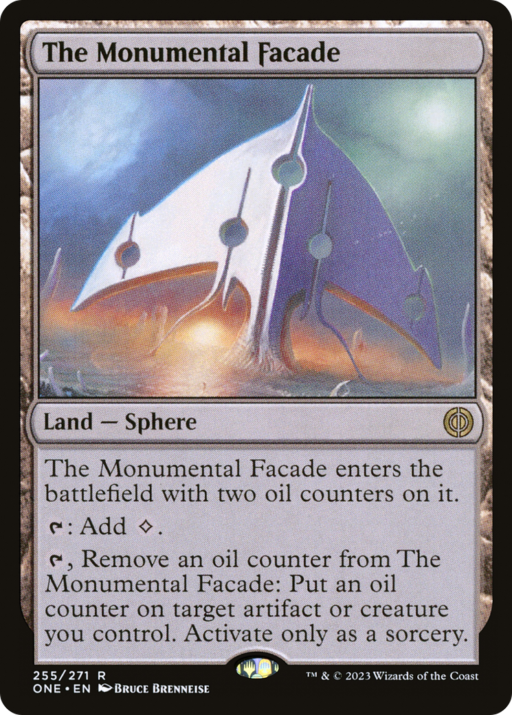 The Monumental Facade [Phyrexia: All Will Be One] | Silver Goblin