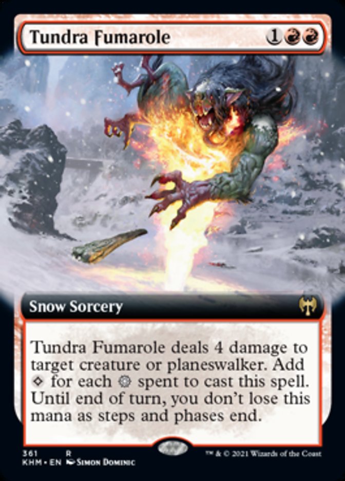 Tundra Fumarole (Extended Art) [Kaldheim] | Silver Goblin