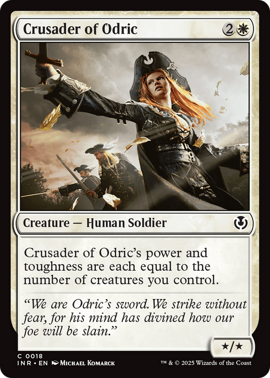 Crusader of Odric Foil (018) - Innistrad Remastered