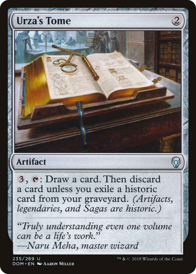 Urza's Tome [Dominaria] | Silver Goblin