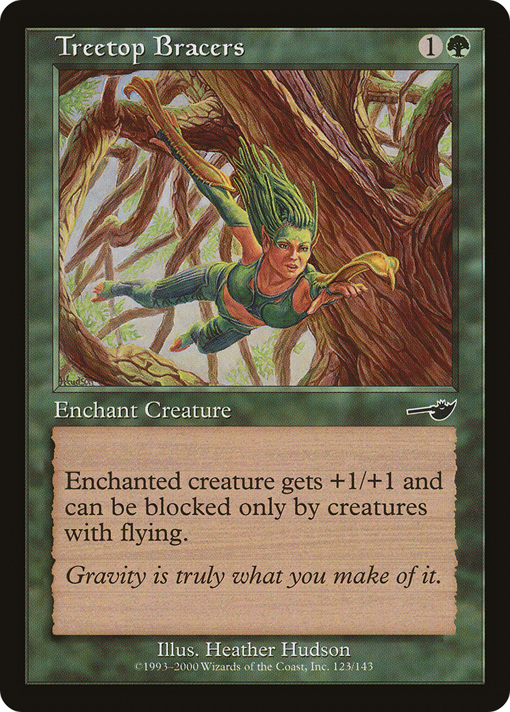 Treetop Bracers [Nemesis] Foil