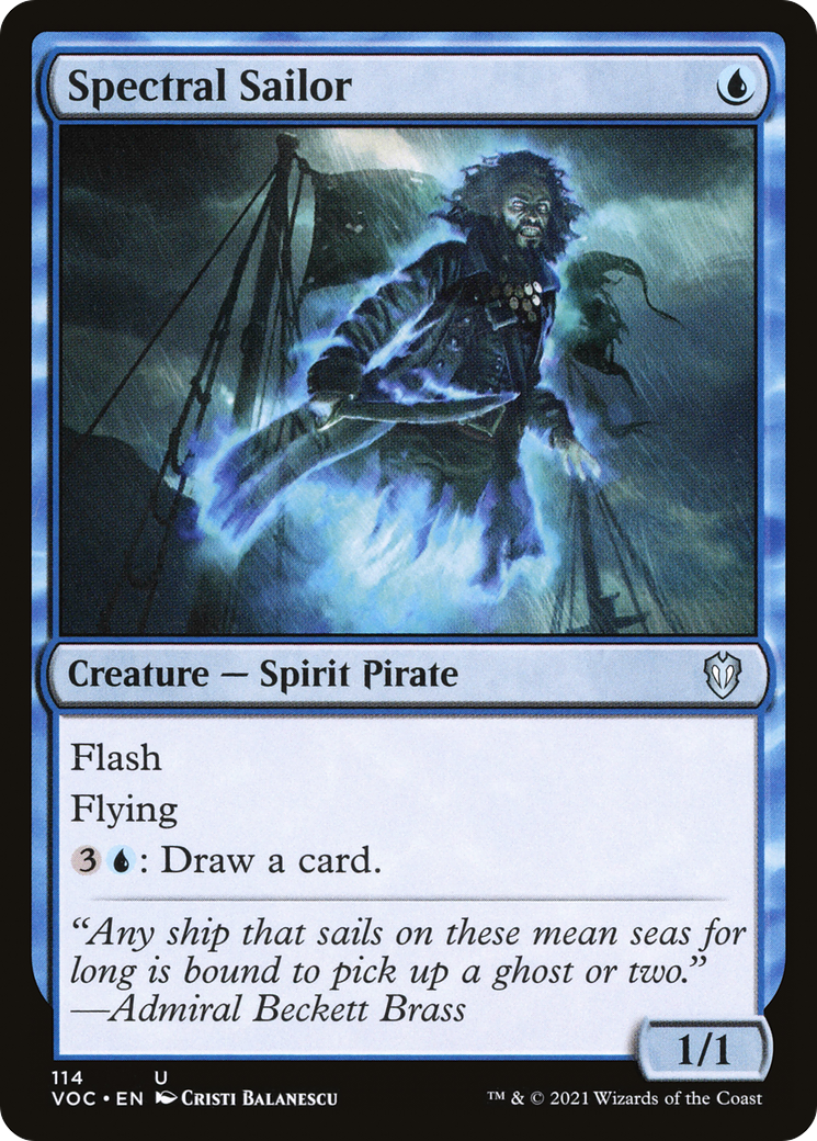 Spectral Sailor [Innistrad: Crimson Vow Commander]