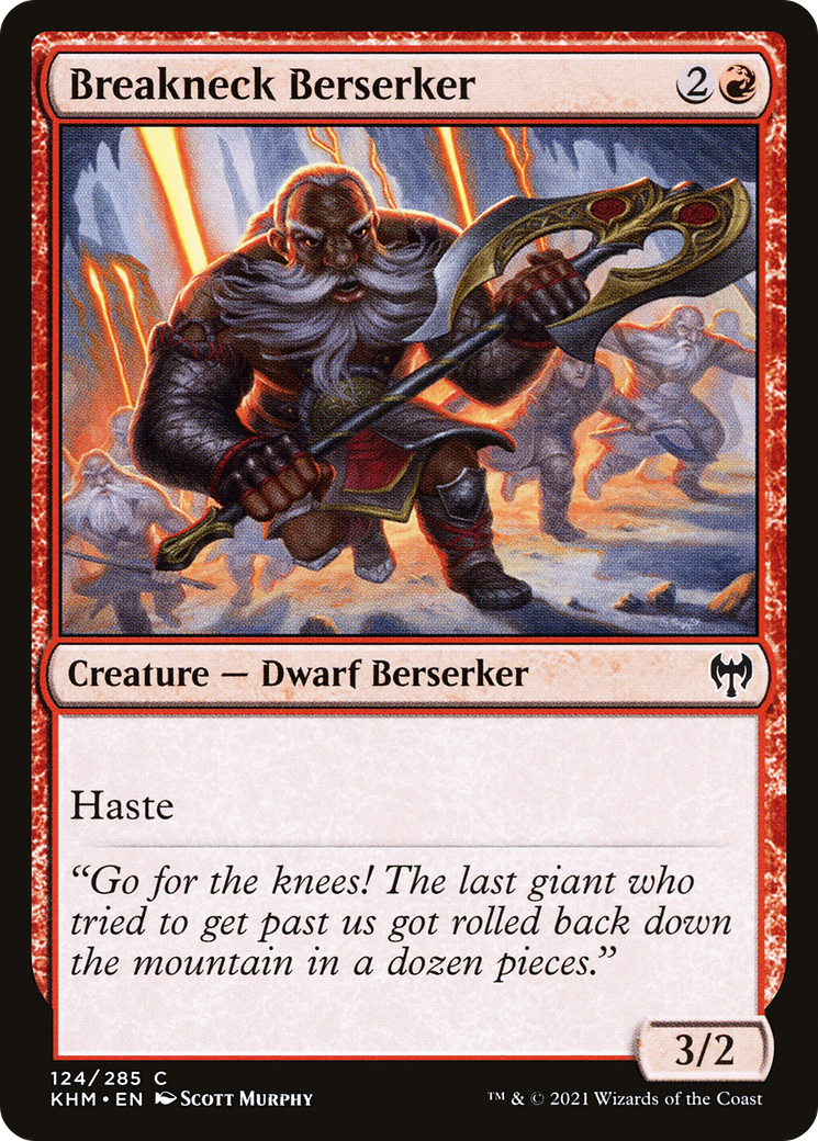 Breakneck Berserker [Kaldheim] | Silver Goblin