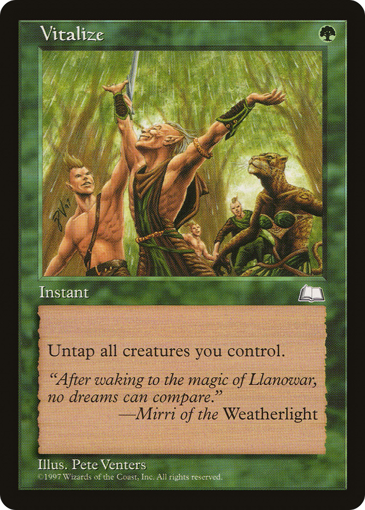 Vitalize [Weatherlight] | Silver Goblin