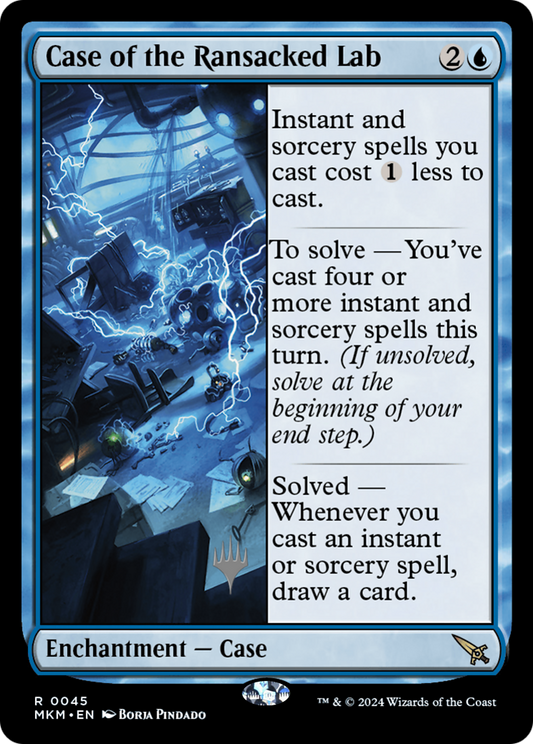 Case of the Ransacked Lab (Promo Pack) [Murders at Karlov Manor Promos] Foil